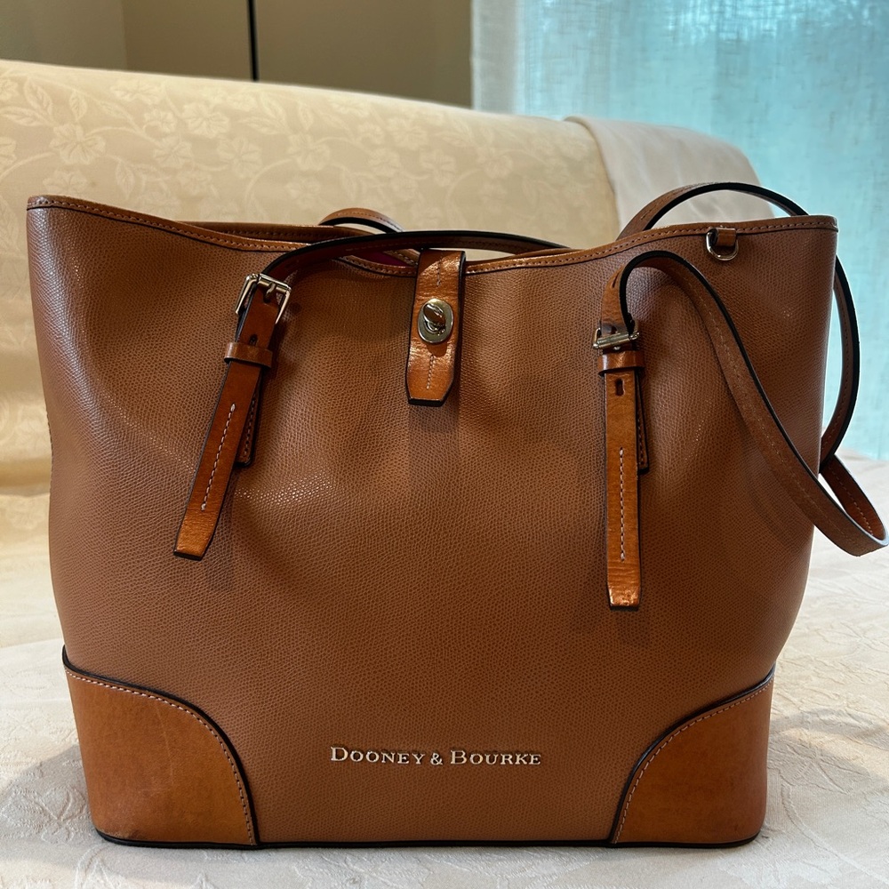 Dooney & Bourke Tan Leather Tote